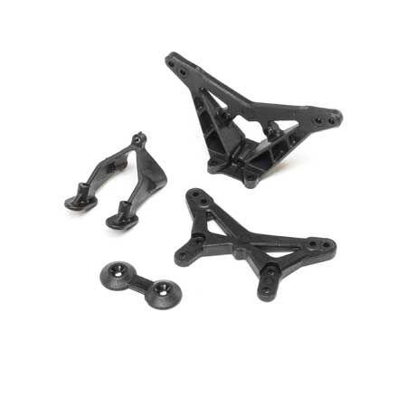 LOS214012 - FR_RR Shock Tower Wing Stay: Mini-T 2.0. Mini-B LOSI LOS214012 LOS214012 - FR_RR Shock Tower Wing Stay: Mini-T 2.0. Mini-B LOSI LOS214012