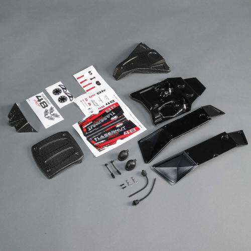 LOS230076 - Painted Body Set. Red: Lasernut U4 LOSI LOS230076 LOS230076 - Painted Body Set. Red: Lasernut U4 LOSI LOS230076