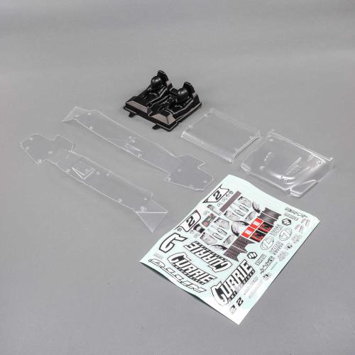 LOS230100 - Body_Driver Set. Clear: Hammer Rey LOSI LOS230100 LOS230100 - Body_Driver Set. Clear: Hammer Rey LOSI LOS230100