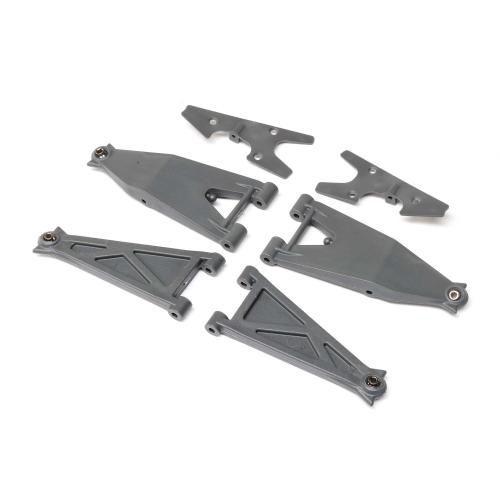 LOS234053 - Front Suspension Arm Set. Gray: RZR Rey LOSI LOS234053 LOS234053 - Front Suspension Arm Set. Gray: RZR Rey LOSI LOS234053