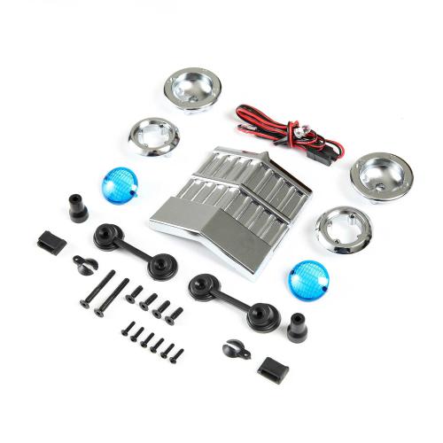 LOS240019 - Front LED Lights and Grill Set. Son Uva Digger:LMT LOSI LOS240019 LOS240019 - Front LED Lights and Grill Set. Son Uva Digger:LMT LOSI LOS240019