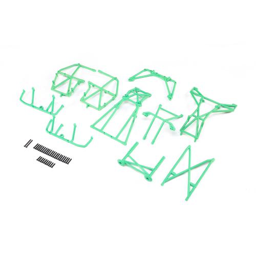 LOS241027 - Cage Set. Complete. Green: LMT LOSI LOS241027 LOS241027 - Cage Set. Complete. Green: LMT LOSI LOS241027