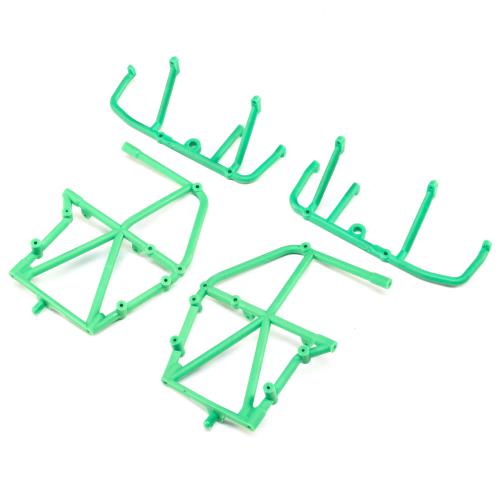 LOS241039 - Side Cage and Lower Bar. Green: LMT LOSI LOS241039 LOS241039 - Side Cage and Lower Bar. Green: LMT LOSI LOS241039