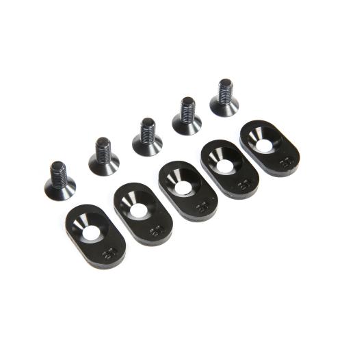 LOS252103 - Engine Mount Insert and Screws 20T. Black (5): 5ive-T 2.0 (fits 62T spur) LOSI LOS252103 LOS252103 - Engine Mount Insert and Screws 20T. Black (5): 5ive-T 2.0 (fits 62T spur) LOSI LOS252103