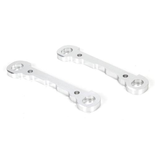 LOS254030 - Front Hinge Pin Braces. Aluminum. Silver (2) LOSI LOS254030 LOS254030 - Front Hinge Pin Braces. Aluminum. Silver (2) LOSI LOS254030