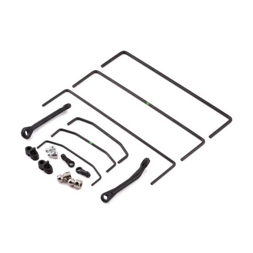 LOS254068 - Front & Rear Sway Bar Set (3): SBR 2.0 LOSI LOS254068 LOS254068 - Front & Rear Sway Bar Set (3): SBR 2.0 LOSI LOS254068