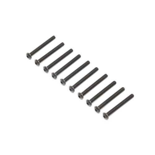 LOS255012 - Button Head Screws. Steel. Black Oxide. M4 x 35mm (10) LOSI LOS255012 LOS255012 - Button Head Screws. Steel. Black Oxide. M4 x 35mm (10) LOSI LOS255012