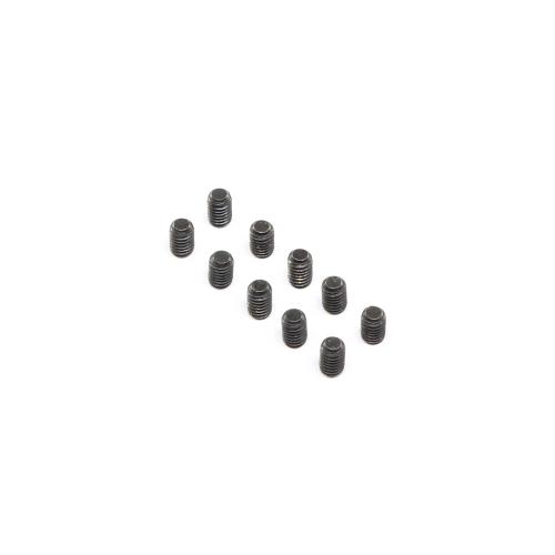 LOS255021 - Set Screws. Steel. Black Oxide. Flat Point. M4 x 6mm (10) LOSI LOS255021 LOS255021 - Set Screws. Steel. Black Oxide. Flat Point. M4 x 6mm (10) LOSI LOS255021