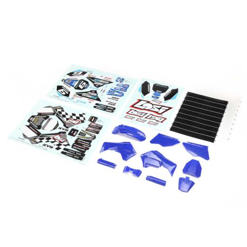 LOS260001 - Blue Plastics w_Wraps: PM-MX LOSI LOS260001 LOS260001 - Blue Plastics w_Wraps: PM-MX LOSI LOS260001