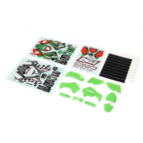 LOS260002 - Green Plastics w_Wraps: PM-MX LOSI LOS260002 LOS260002 - Green Plastics w_Wraps: PM-MX LOSI LOS260002