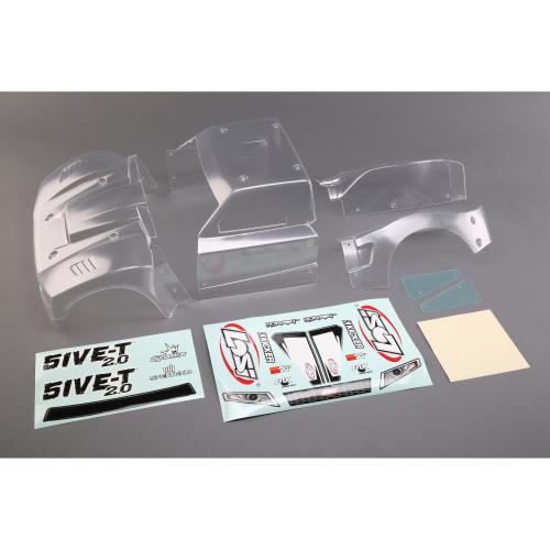 LOS350006 - 1_5 Clear Body Complete Body Set: 5IVE-T 2.0 LOSI LOS350006 LOS350006 - 1_5 Clear Body Complete Body Set: 5IVE-T 2.0 LOSI LOS350006