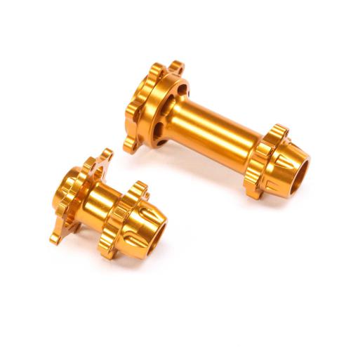 LOS362004 - Aluminum Hub Set. Machined. Gold: PM-MX LOSI LOS362004 LOS362004 - Aluminum Hub Set. Machined. Gold: PM-MX LOSI LOS362004