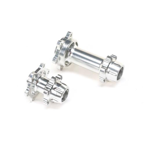 LOS362005 - Aluminum Hub Set. Machined. Silver : PM-MX LOSI LOS362005 LOS362005 - Aluminum Hub Set. Machined. Silver : PM-MX LOSI LOS362005