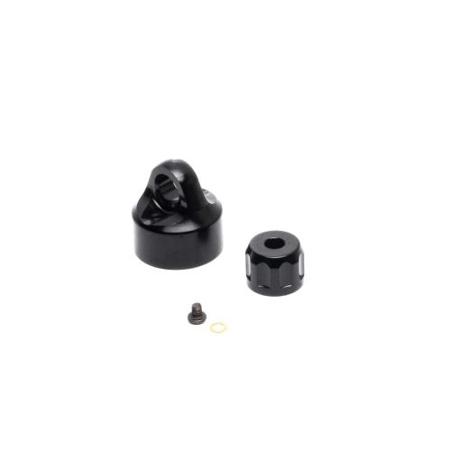 LOS363001 - Shock Cap Set. Aluminum. Black: PM-MX LOSI LOS363001 LOS363001 - Shock Cap Set. Aluminum. Black: PM-MX LOSI LOS363001