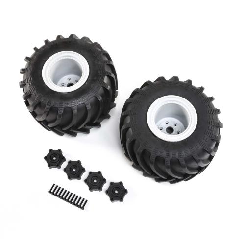 LOS43034 - Mounted Monster Truck Tires. Left_Right: LMT LOSI LOS43034 LOS43034 - Mounted Monster Truck Tires. Left_Right: LMT LOSI LOS43034