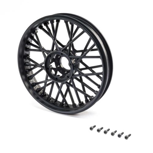 LOS46000 - Front Wheel Set. Black: PM-MX LOSI LOS46000 LOS46000 - Front Wheel Set. Black: PM-MX LOSI LOS46000
