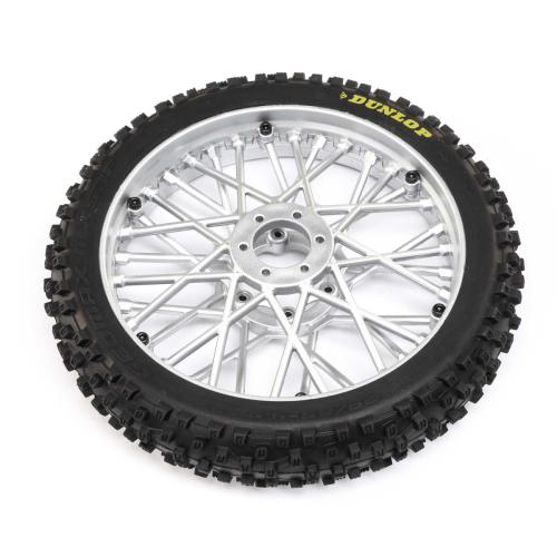 LOS46006 - Dunlop MX53 Front Tire Mounted. Chrome: PM-MX LOSI LOS46006 LOS46006 - Dunlop MX53 Front Tire Mounted. Chrome: PM-MX LOSI LOS46006