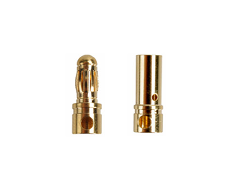 LPAA800130 - Li-Polar Goldkontakt 3.5mm S Stecker_Buchse (5 Stk) LPAA800130