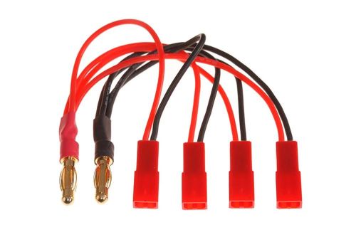 LPAA800390 - Ladeadapter 4-fach JST BEC (parallel) SR120_mqx - 4mm Goldstecker Li-Polar LPAA800390 LPAA800390 - Ladeadapter 4-fach JST BEC (parallel) SR120_mqx - 4mm Goldstecker Li-Polar LPAA800390