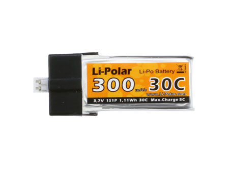 LPAA900007 - Li-Polar 3.7V 1S1P 300mAh 30C LPAA900007 LPAA900007 - Li-Polar 3.7V 1S1P 300mAh 30C LPAA900007