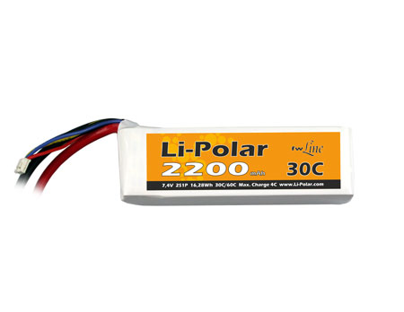 LPAA900054 - Li-Polar 7.4V 2S1P 2200mAh 30C LPAA900054 LPAA900054 - Li-Polar 7.4V 2S1P 2200mAh 30C LPAA900054