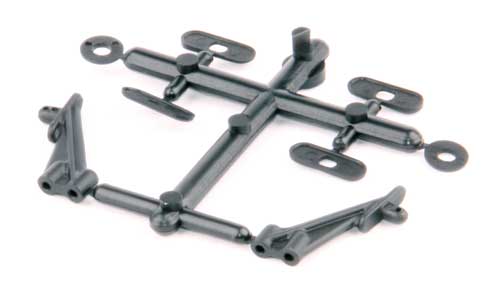 LRP124037 - Spoilerhalter Plastikteile - S10 Twister BX LRP LRP124037 LRP124037 - Spoilerhalter Plastikteile - S10 Twister BX LRP LRP124037