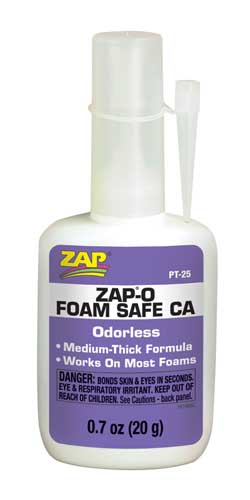 ZPT25 - Zap-0 Foam Safe CA 20g ZPT25 ZPT25 - Zap-0 Foam Safe CA 20g ZPT25