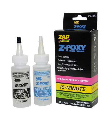 ZPT35 - Zap Z-Poxy 15-Minuten Kleber 118ml ZPT35 ZPT35 - Zap Z-Poxy 15-Minuten Kleber 118ml ZPT35