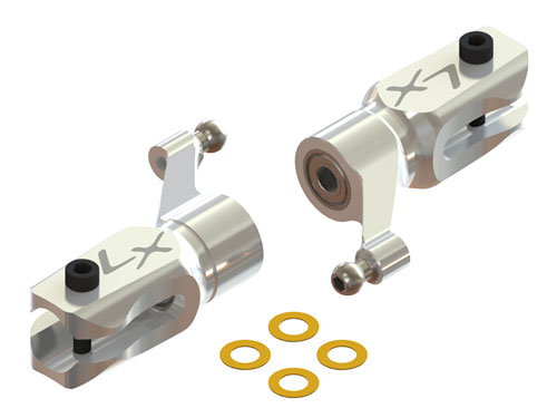 LX1438 - Hauptrotorblatthalter aluminium silber - 180 CFX LYNX LX1438 LX1438 - Hauptrotorblatthalter aluminium silber - 180 CFX LYNX LX1438