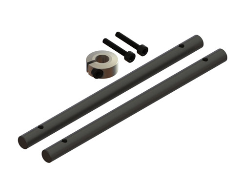 LX1451 - Hauptrotorwelle Carbon (2Stk.) - 180 CFX LYNX LX1451 LX1451 - Hauptrotorwelle Carbon (2Stk.) - 180 CFX LYNX LX1451