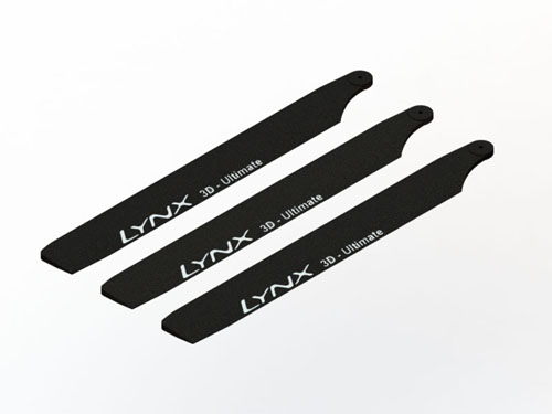 LX1704 - Hauptrotorblaetter Carbon_Kunststoff 155mm (3Stk) - 180 CFX LYNX LX1704 LX1704 - Hauptrotorblaetter Carbon_Kunststoff 155mm (3Stk) - 180 CFX LYNX LX1704