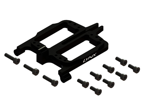 LX2554-3 - Frontservoaufnahme Aluminium. schwarz - Fireball LYNX LX2554-3 LX2554-3 - Frontservoaufnahme Aluminium. schwarz - Fireball LYNX LX2554-3