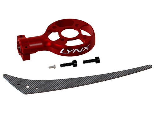 LX2558-7 - Heckmotoraufnahme Aluminium. rot - 130S LYNX LX2558-7 LX2558-7 - Heckmotoraufnahme Aluminium. rot - 130S LYNX LX2558-7