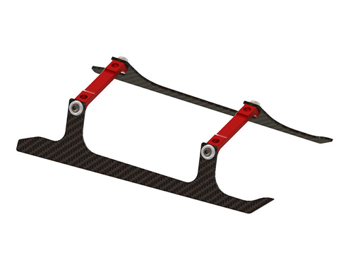 LX2560-7 - Landegestell CNC Carbon Fiber rot - 130 S LYNX LX2560-7 LX2560-7 - Landegestell CNC Carbon Fiber rot - 130 S LYNX LX2560-7