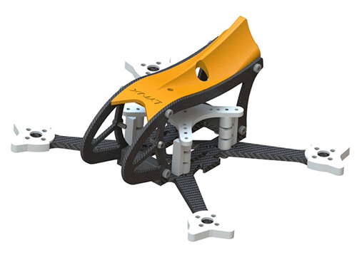 LX2598-1 - GosH 2 BL FPV Racer Frame. orange LYNX LX2598-1 LX2598-1 - GosH 2 BL FPV Racer Frame. orange LYNX LX2598-1