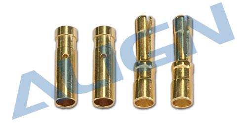 M480027XXT - Multicopter 4mm Goldkontakt Steckverbinder Set Align M480027XXT M480027XXT - Multicopter 4mm Goldkontakt Steckverbinder Set Align M480027XXT