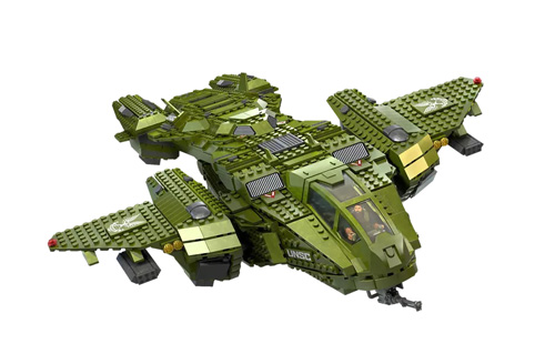 MC-GNB28 - Mega Construx Halo Infinite UNSC Pelican-Flugschiff (2024 Teile) MEGA CRONSTRUX MC-GNB28