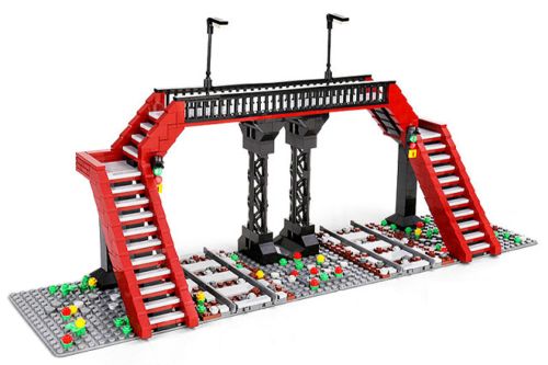 MK-12008 - MouldKing Bahnuebergang (655 Teile) Mould King MK-12008 MK-12008 - MouldKing Bahnuebergang (655 Teile) Mould King MK-12008