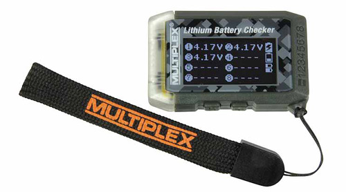 MPX-1-00957 - Lithium Battery Checker & Modellfinder Multiplex MPX-1-00957