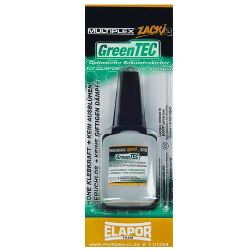 MPX-1-01294 - ZACKI2 GreenTEC ELAPOR Sekundenkleber 20g Multiplex MPX-1-01294 MPX-1-01294 - ZACKI2 GreenTEC ELAPOR Sekundenkleber 20g Multiplex MPX-1-01294
