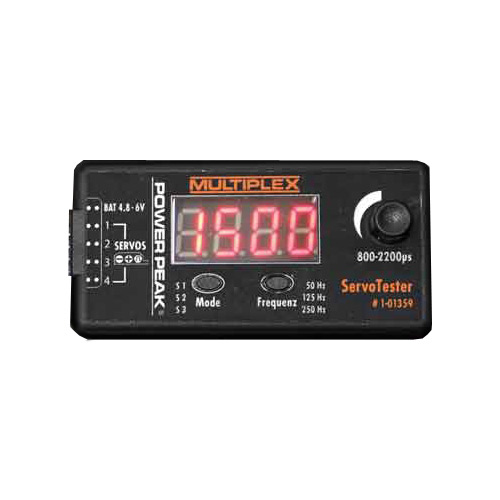 MPX-1-01359 - PowerPeak Servotester Multiplex MPX-1-01359 MPX-1-01359 - PowerPeak Servotester Multiplex MPX-1-01359