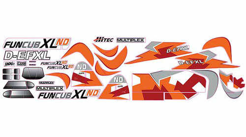 MPX-1-02053 - Dekorbogen - FunCub XL ND Multiplex MPX-1-02053 MPX-1-02053 - Dekorbogen - FunCub XL ND Multiplex MPX-1-02053