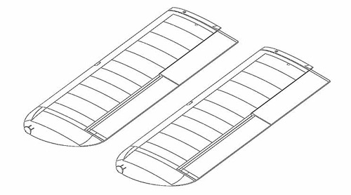 MPX-1-02057 - RR Flaechensatz - FunCub XL ND Multiplex MPX-1-02057