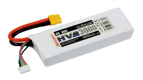 MPX- 1-02676 - Roxxy HV Lipo 4-3000XT 15.2V 60c 45.6 Wh Multiplex MPX- 1-02676 MPX- 1-02676 - Roxxy HV Lipo 4-3000XT 15.2V 60c 45.6 Wh Multiplex MPX- 1-02676