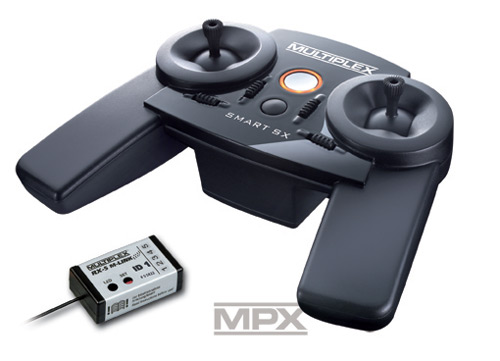 MPX-15301 - SMART SX 6 2.4GHz M-LINK Set - Mode 2+4 Multiplex MPX-15301 MPX-15301 - SMART SX 6 2.4GHz M-LINK Set - Mode 2+4 Multiplex MPX-15301