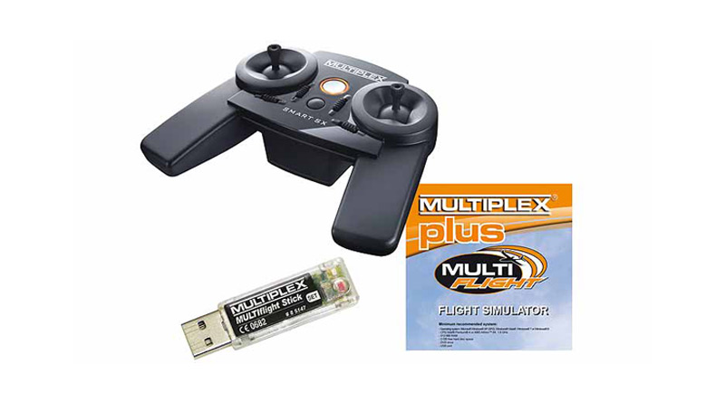 MPX-15305 - MULTIflight PLUS inkl. Smart SX 6 Mode 2+4 Multiplex MPX-15305