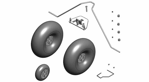 MPX-224114 - Fahrwerkssatz FunCub Multiplex MPX-224114 MPX-224114 - Fahrwerkssatz FunCub Multiplex MPX-224114