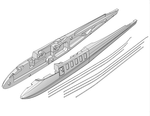 MPX-224170 - Rumpfhaelften+Bowdenzuege TwinStar II_BL Multiplex MPX-224170 MPX-224170 - Rumpfhaelften+Bowdenzuege TwinStar II_BL Multiplex MPX-224170