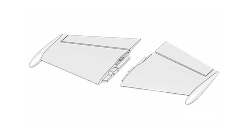 MPX-224236 - Tragflaechen links_rechts FunJet Ultra Multiplex MPX-224236