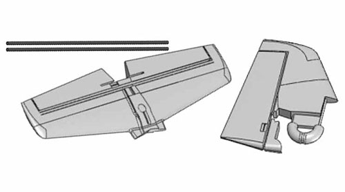 MPX-224284 - Leitwerkssatz inkl. Auspuffatrappen Tucan Multiplex MPX-224284 MPX-224284 - Leitwerkssatz inkl. Auspuffatrappen Tucan Multiplex MPX-224284